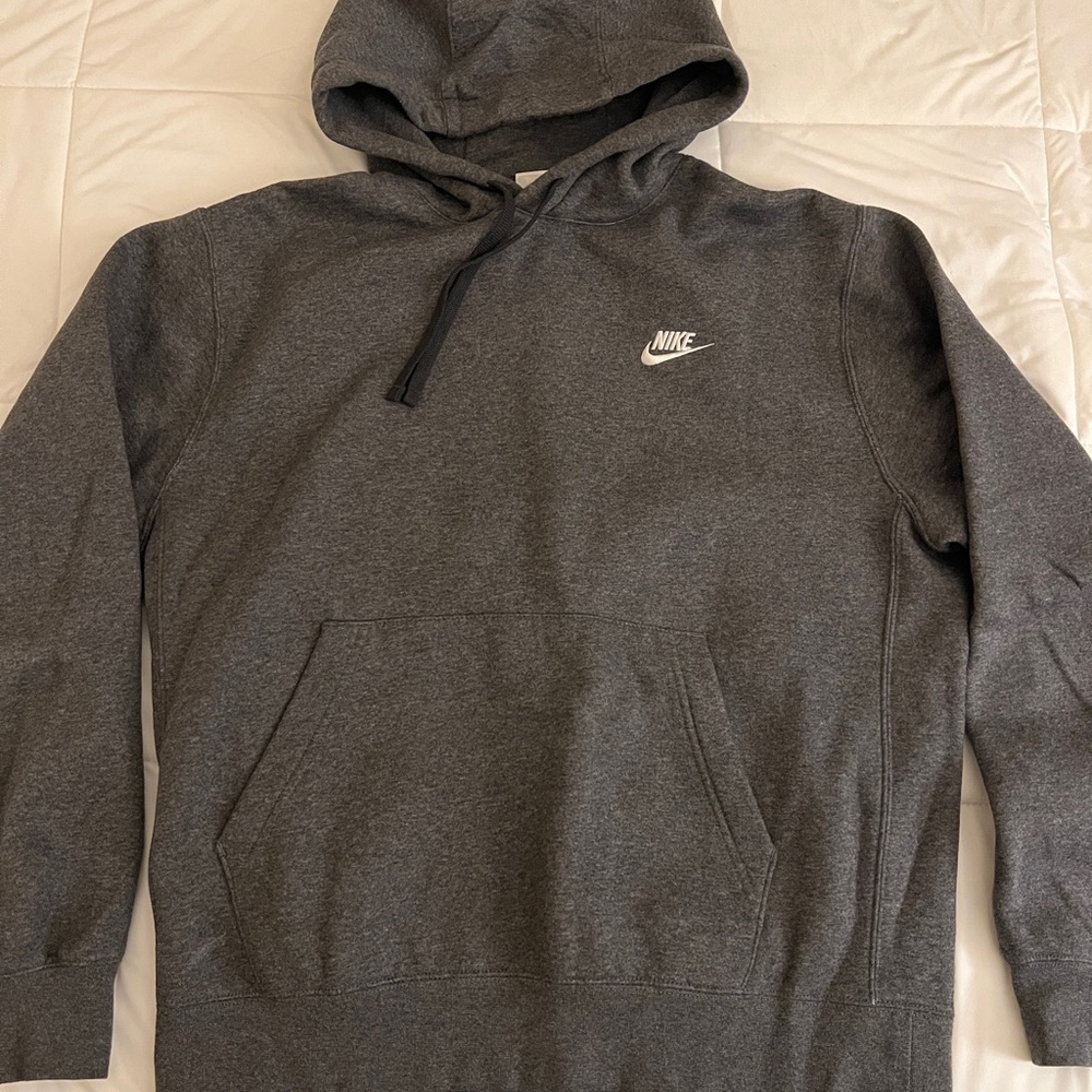 Nike Men's Gray Hoodie